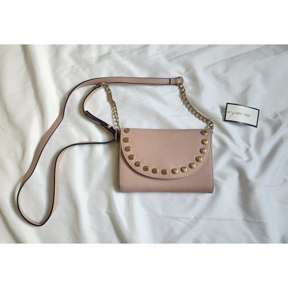 Nine West Pink Crossbody Purse New with Tags